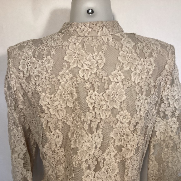Vintage 80’s Ursula of Switzerland open lace top women’s size 6P made in USA - Picture 6 of 16